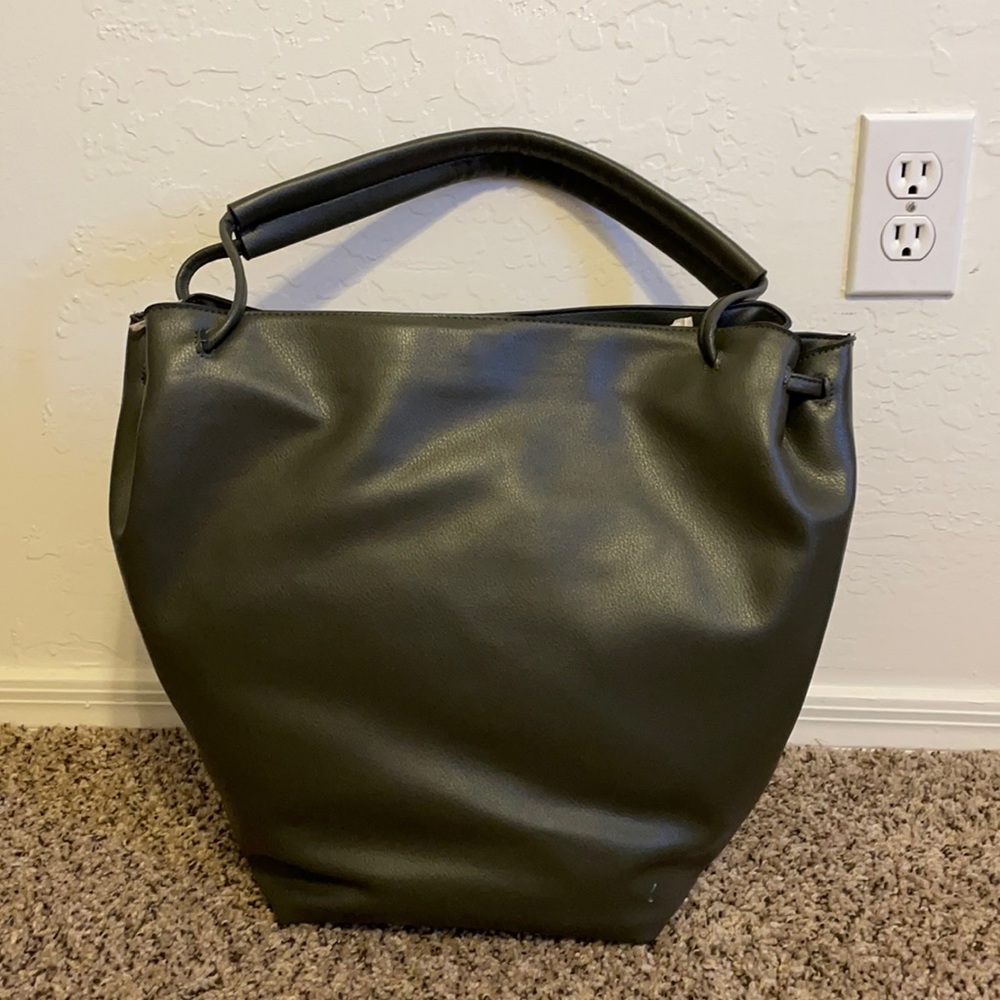 Soft Magnetic Closure Shoulder Handbag - A New Day